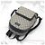 Gucci Supreme Canvas Black Trimming Eden Small Backpack - vista 4