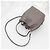 Valentino Borsa bucket Rockstud in vitello grana Dove Gray - vista 4