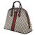 Gucci mala Supreme Web Medium Top Handle Bag - vista 3