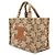 Céline Camel Triope Textile Tais Cabas Small - vista 3
