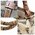 Céline Camel Triope Textile Tais Cabas Small - vista 8
