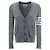 Thom Browne Nachhaltiger Wollcardigan für Damen Grau