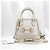 Gucci Mini borsa a mano in pelle bianca con morsetto - vista 2