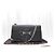 Borsa a tracolla Emily Micro Guccissima con morsetto e nappa Nera - vista 2