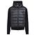 Moncler Cardigã com capuz e fecho de correr em lã acolchoada - vista 4