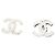 Chanel Orecchini in perle e cristalli Argento