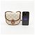 Céline Mini Borsa a Tracolla Triope in Tela e Pelle di Vitello White - vista 11