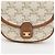 Céline Mini Borsa a Tracolla Triope in Tela e Pelle di Vitello White - vista 3