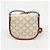 Céline Mini Borsa a Tracolla Triope in Tela e Pelle di Vitello White - vista 4