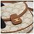 Céline Mini Borsa a Tracolla Triope in Tela e Pelle di Vitello White - vista 7