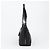 Prada Borsa a tracolla Vitello Phoenix Black Leather con zip laterale - vista 6