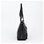 Prada Borsa a tracolla Vitello Phoenix Black Leather con zip laterale - vista 7