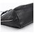 Prada Borsa a tracolla Vitello Phoenix Black Leather con zip laterale - vista 9