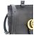 Gucci Borsa Tote in pelle nera con manico superiore e tracolla - vista 3