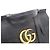 Gucci Borsa Tote in pelle nera con manico superiore e tracolla - vista 5