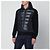 Moncler Cardigã com capuz e fecho de correr em lã acolchoada Navy - vista 6