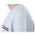 Thom Browne T-shirt redonda de lin e algodão com riscas e bolso - vista 29