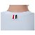 Thom Browne T-shirt redonda de lin e algodão com riscas e bolso - vista 32