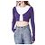 Jacquemus Gerippte Crop-Cardigan mit Mikro-Gold-Logo - Ansicht 7
