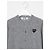 Comme Des Garcons Strickcardigan Herz Gray AX - Ansicht 7