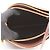 Céline Borsa a tracolla Trio in pelle bordeaux - vista 12