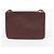 Céline Borsa a tracolla Trio in pelle bordeaux - vista 4