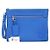 Louis Vuitton Clutch Takeoff in pelle Aerogram Bright Blue - vista 2