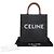 Céline Canvas Brown Calfskin Cabas Small Vertical - Ansicht 2