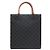 Céline Canvas Brown Calfskin Cabas Small Vertical - Ansicht 4