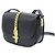 Gucci Mini borsa a tracolla in pelle nera e oro - vista 3