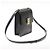 Burberry Mini borsa a tracolla Robin in pelle di vitello liscia nera e oro - vista 3