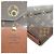 Louis Vuitton Portafoglio Sarah in pelle marrone e Monogram Canvas - vista 7