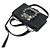 Miu Miu Borsa a tracolla Crystal Lady in pelle nera - vista 5