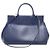 Louis Vuitton Borsa Milly MM in pelle Epi blu - vista 4