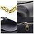Louis Vuitton Borsa a tracolla Saint-Germain MM in Monogram Empreinte con catena dorata - vista 8