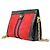 Gucci Picca borsa a tracolla in camoscio rosso con catena - vista 2