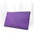 Bamboo Gucci Clutch Pouch in pelle di vitello viola con bambù - vista 3