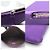 Bamboo Gucci Clutch Pouch in pelle di vitello viola con bambù - vista 8