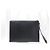 Autre Marque Clutch Tiny Pouch Monogram in pelle di vitello nera con tracolla - vista 4
