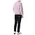 Loro Piana Kaschmir Rundstrick Pullover Rosa - Ansicht 22
