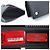Valentino Clutch VLTN Rockstud Strap in pelle di vitello nera - vista 7