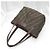 Fendi Borsa a spalla piccola Jukka in jacquard FF Logo - vista 4