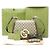 Gucci Borsa Blondie Top Handle GG Supreme Canvas Pelle Marrone - vista 2
