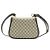 Gucci Borsa Blondie Top Handle GG Supreme Canvas Pelle Marrone - vista 4