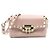 Valentino Borsa a tracolla Rockstud con patta in pelle beige