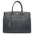Prada Black Saffiano Lux Triangle Logo Galleria Large
