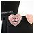 Chanel Orecchini Cuore in Cristallo con Logo CC in Rosa - vista 6