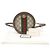 Gucci Brauner Leder-Mini-Rundrucksack mit Kette - Ansicht 2