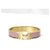 Hermès Bracciale da donna Click Clack Ash PM in oro giallo e smalto rosa - vista 3
