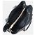 Prada Borsa Black Vitello Daino Logo Gold Lettering - vista 8